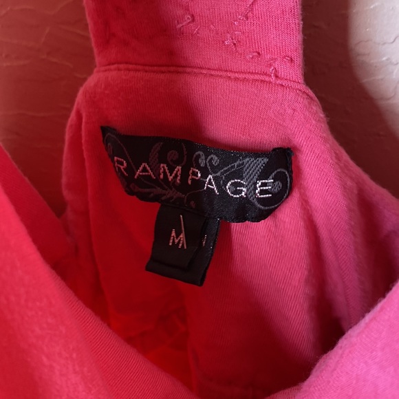 Gorgeous pink slouch front top - Picture 3 of 4